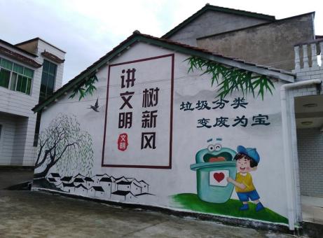  西乡墙绘是现在流行的墙体广告