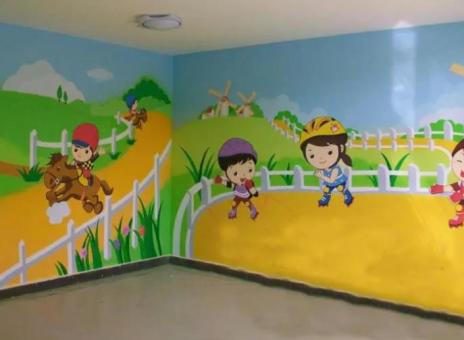  西乡幼儿园墙体彩绘制作流程及注意事项