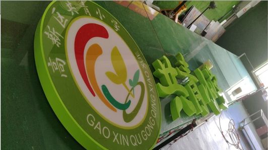  西乡常见的发光字类型