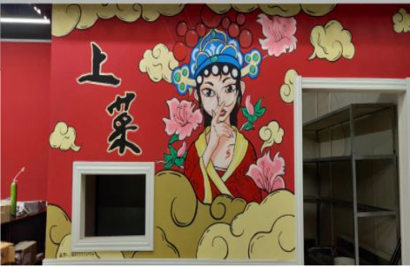  西乡墙体彩绘的发展和应用