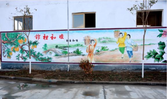  西乡乡镇文化墙 乡风文明焕发新活力